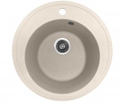 Кругла мийка POLICOMPOSITE  M01 CREAM