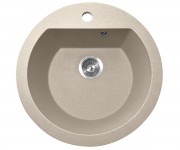Кругла мийка POLICOMPOSITE  M02 CREAM