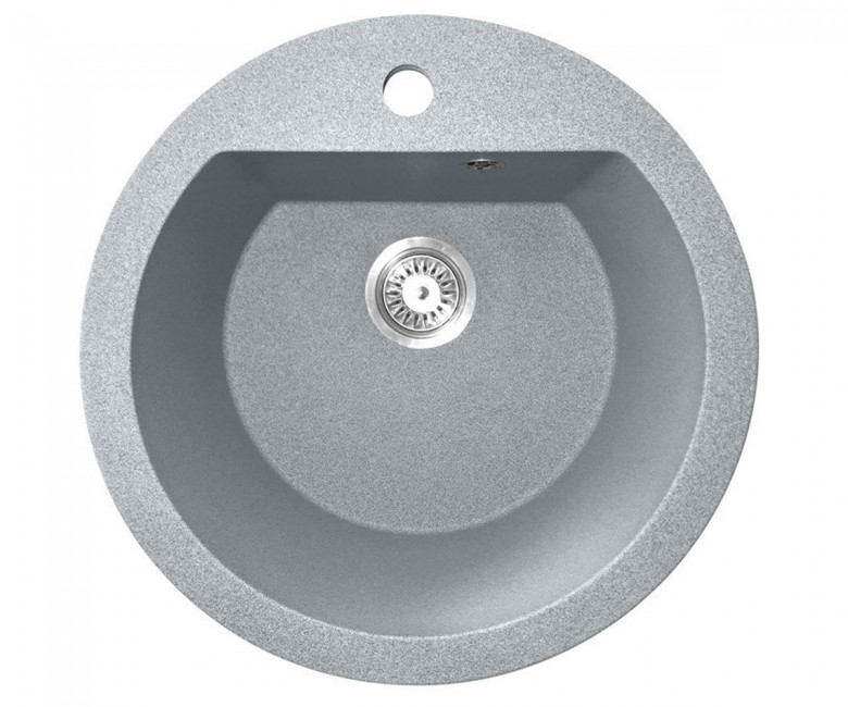 Круглая мойка POLICOMPOSITE  M02 GRAY M02 GRAY