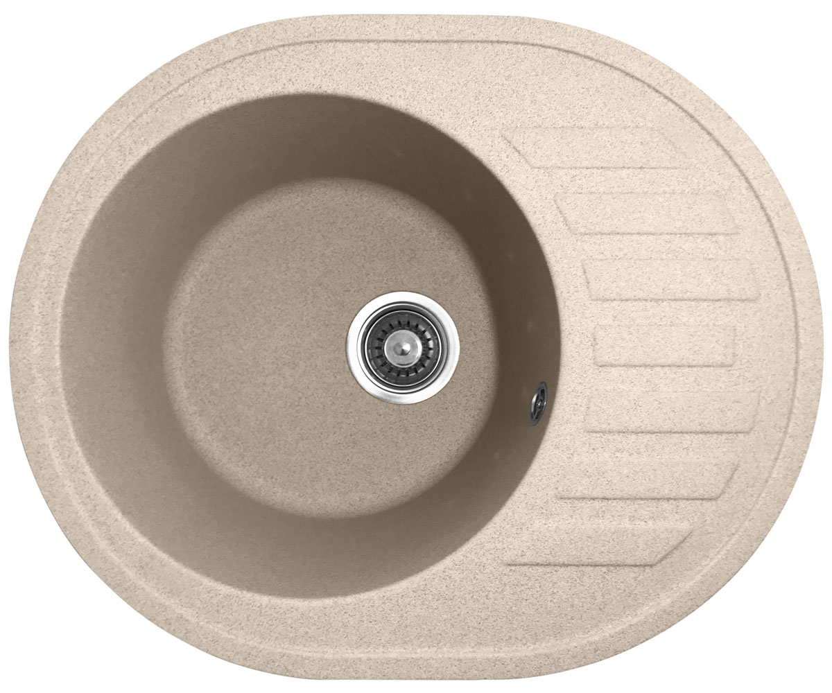 Раковина з крилом POLICOMPOSITE  M03 BEIGE M03 BEIGE
