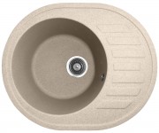 Раковина з крилом POLICOMPOSITE  M03 BEIGE