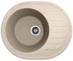 Раковина з крилом POLICOMPOSITE  M03 BEIGE