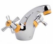 Двохвентильний змішувач для умивальника POTATO  P1054-10