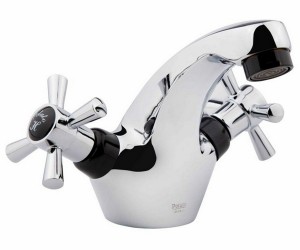 Двохвентильний змішувач для умивальника POTATO  P1054-6