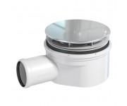 Душовий сифон Showerloc, з верхнім ковпачком, низький. Хром PREVEX  SSL-D9L-014