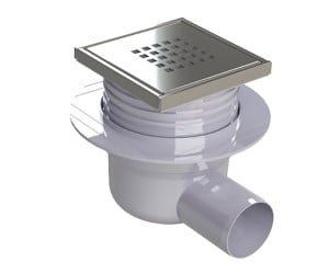Трап для душу 106x106 мм CUBO WDR-110-01-4402-01