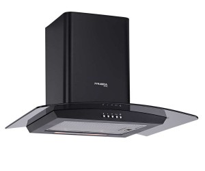 Витяжка з гнутим склом 60 см PYRAMIDA  BH 60 BL/R