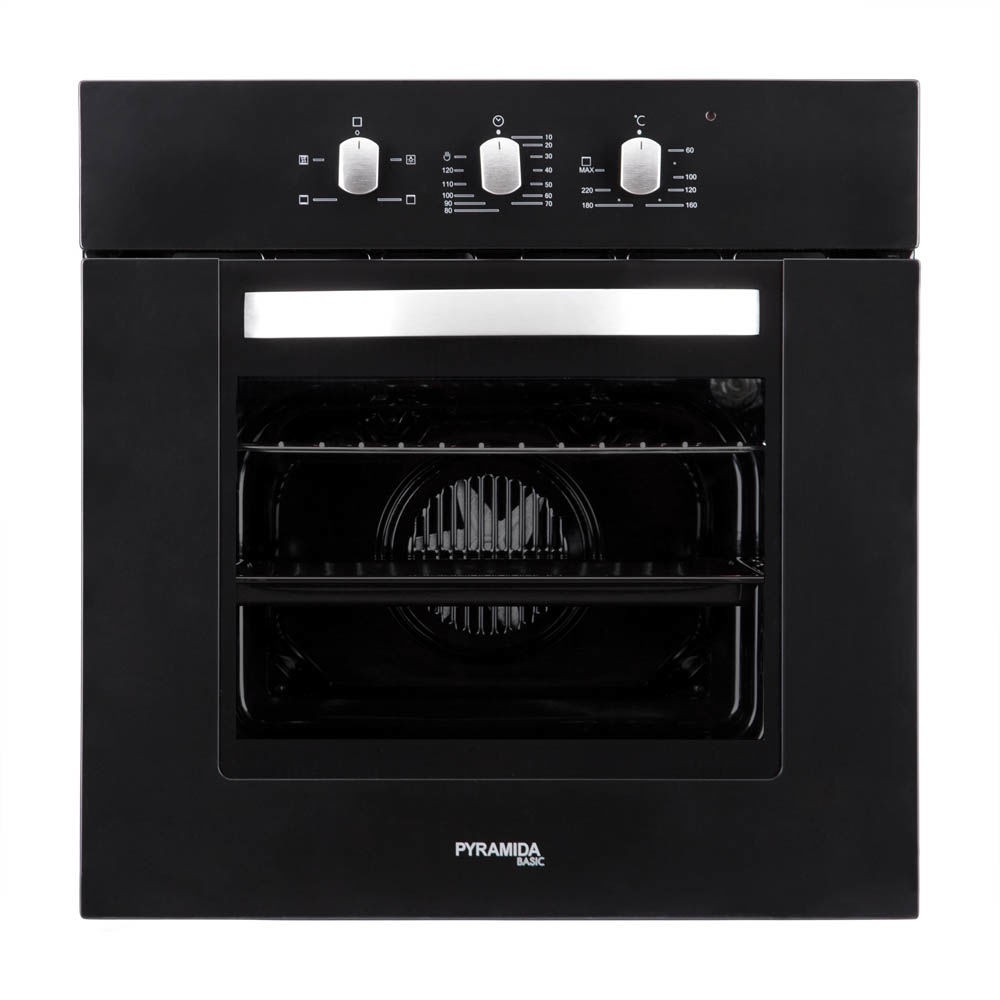 Духовий электричний шафа PYRAMIDA  F 42 BLACK F 42 BLACK