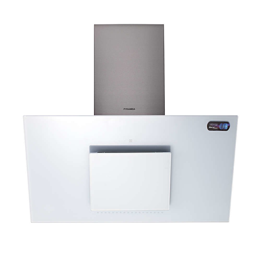 Кухонна витяжка PYRAMIDA  HES 30 (D-900 MM) WHITE/AJ HES 30 (D-900 MM) WHITE/AJ
