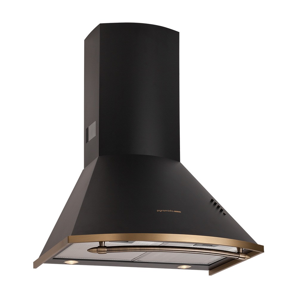 Вытяжка пристенная 60 см PYRAMIDA  KM 60/B BL RUSTICO KM 60/B BL RUSTICO