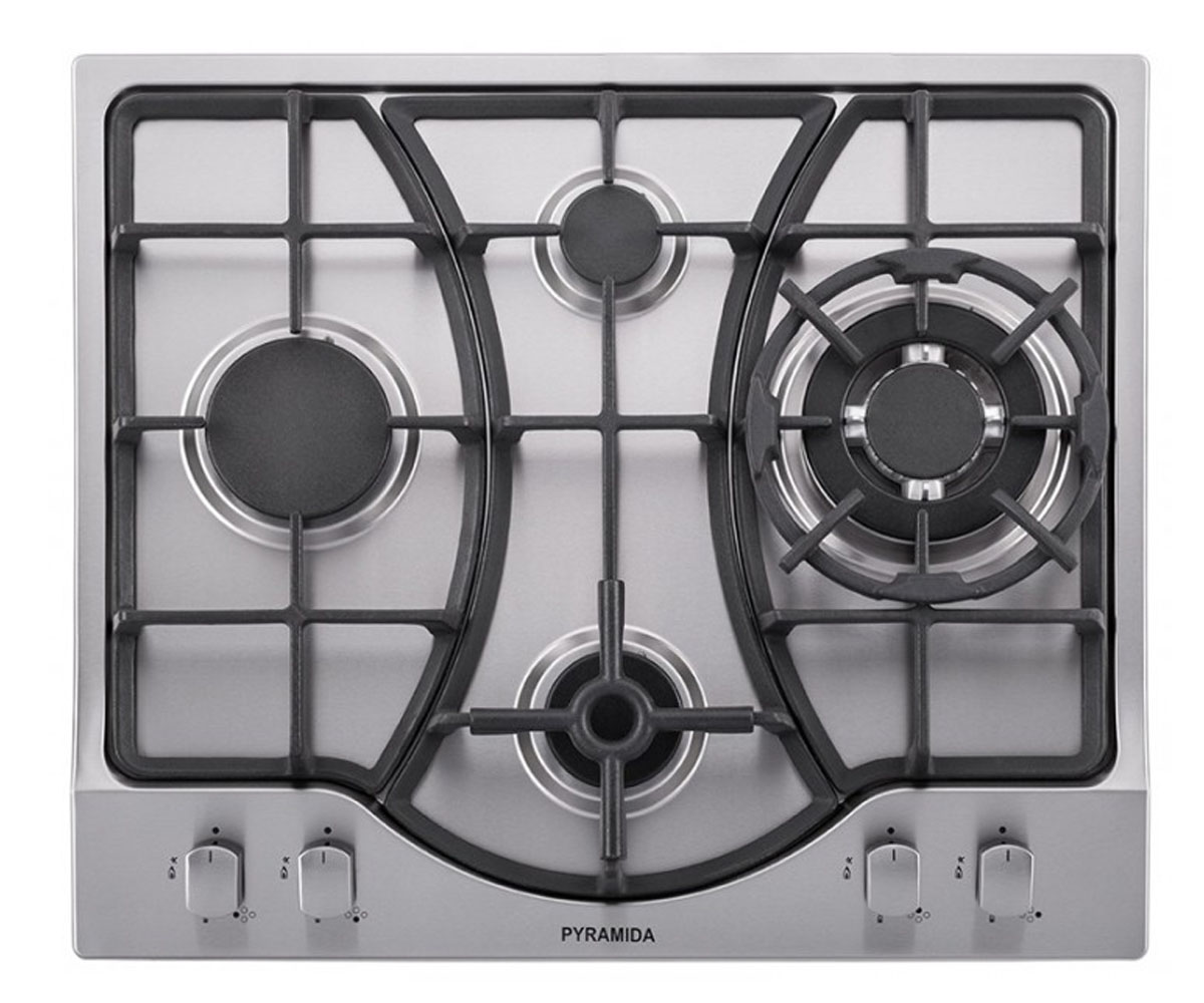 газова варильна поверхня PYRAMIDA  PFA 640 INOX LUXE PFA 640 INOX LUXE