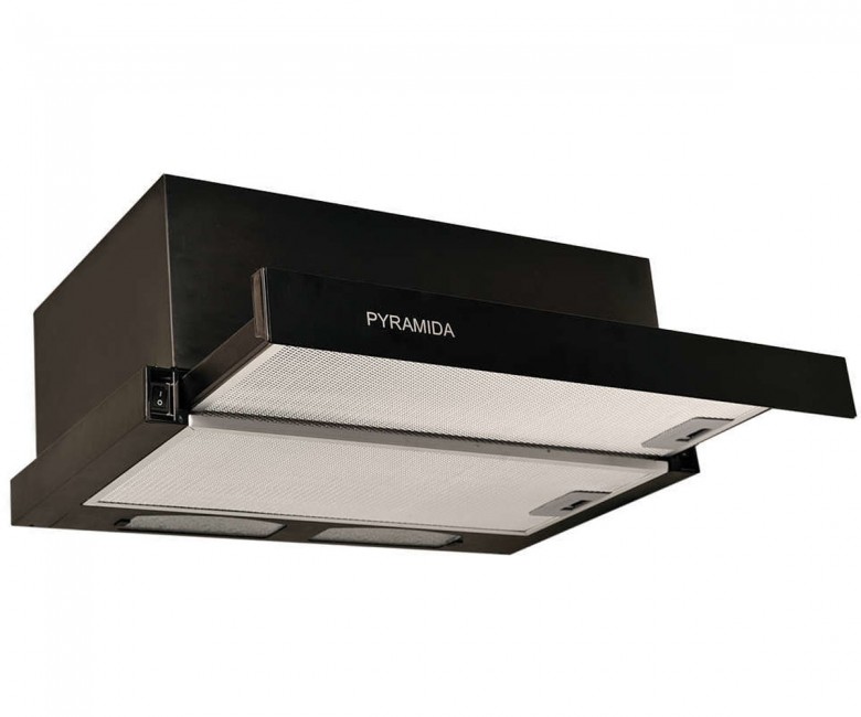 Телескопічна витяжка 60 см PYRAMIDA  TL 60 BLACK TL 60 BLACK