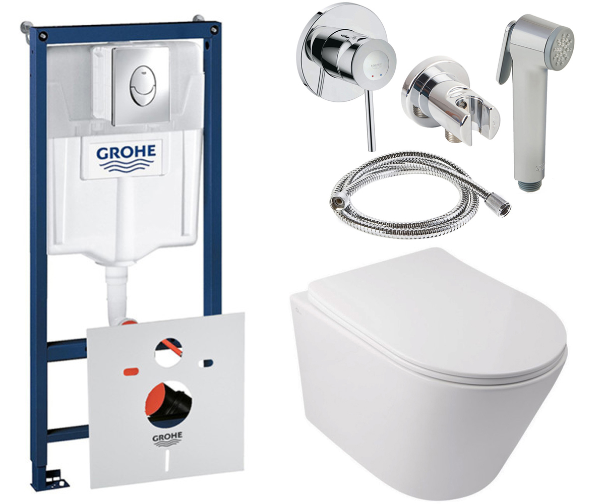Унітаз 5-в-1 QTAP ЛЕБЕДЬ 38721001QT16335178W111048 QTAP SWAN 38721001QT16335178W111048 38721001QT16335178W111048