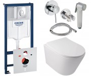 Унітаз 5-в-1 QTAP ЛЕБЕДЬ 38721001QT16335178W111048 QTAP SWAN 38721001QT16335178W111048