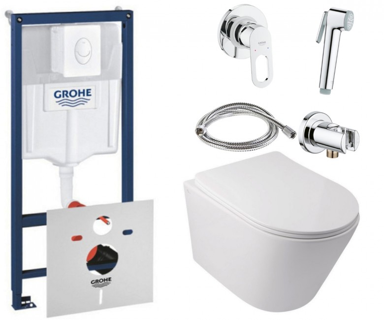 Унітаз 5-в-1 QTAP ЛЕБЕДЬ 38722001QT16335178W111042 QTAP SWAN 38722001QT16335178W111042 38722001QT16335178W111042