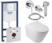 Унітаз 5-в-1 QTAP ЛЕБЕДЬ 38722001QT16335178W111048 QTAP SWAN 38722001QT16335178W111048
