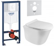 Унітаз з установкою 5 в 1 QTAP VIRGO 38722001QT1833051ERW