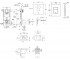 Унитаз с инсталляцией 6 в 1  TERN 3884000GQT1733052ERW:Чертеж 