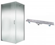 Кабіна з трапом 90х90 см Q-TAP ВОДОЛІЙ AQUACRM1099SC6 QTDRYFC304800 QTAP ВОДОЛІЙ AQUACRM1099SC6+QTDRYFC304800