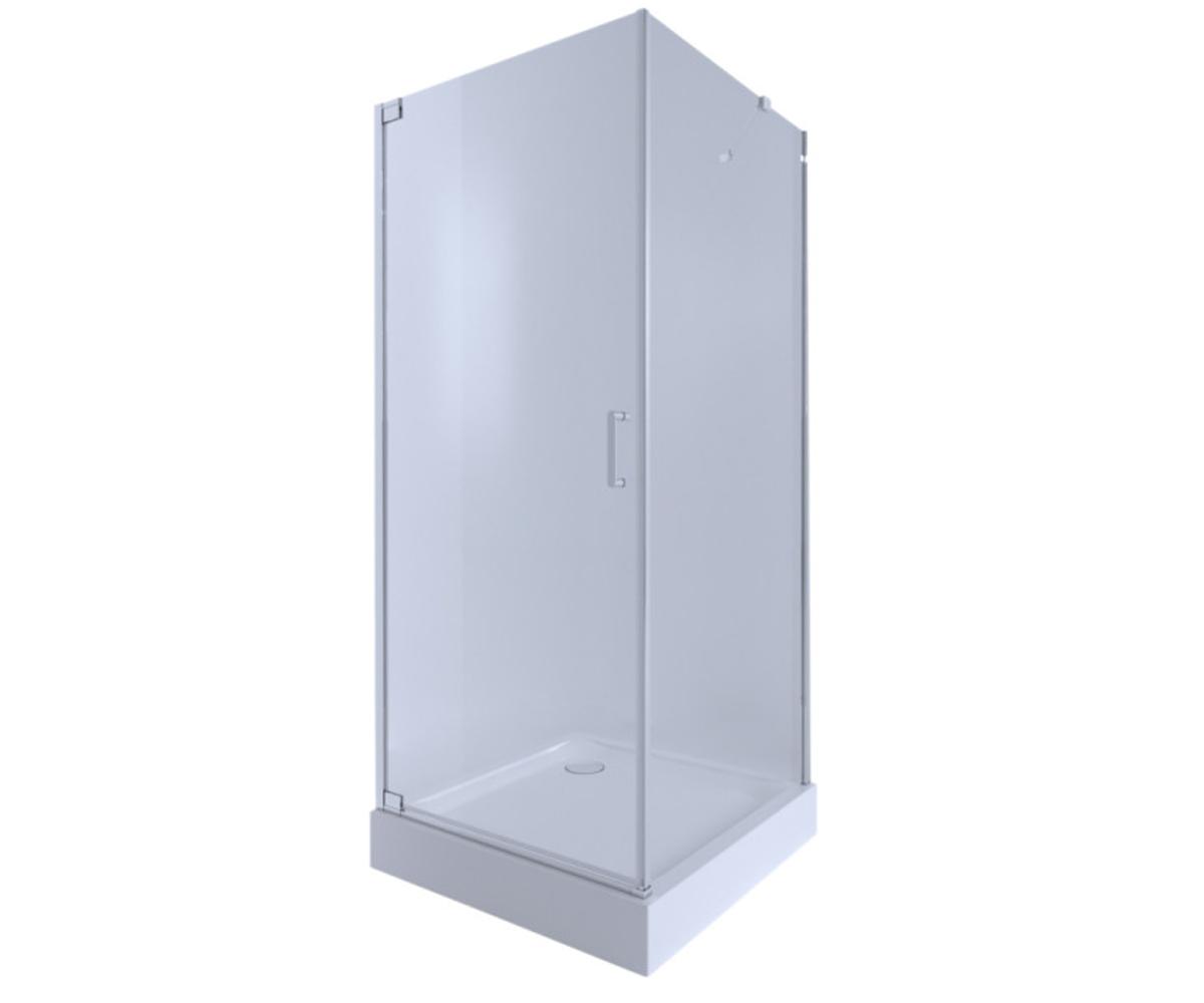 Кабінка з піддоном 90х90 см QTAP ВОДОЛІЙ AQUACRM1099SC6UNIS309915 AQUACRM1099SC6UNIS309915
