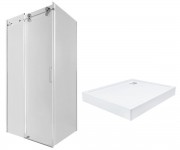 Каюта з піддоном 100х80 см QTAP ARIES ARICRM1018RC6UNIR301815