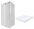 Каюта з піддоном 100х80 см QTAP ARIES ARICRM1018RC6UNIR301815 ARICRM1018RC6UNIR301815