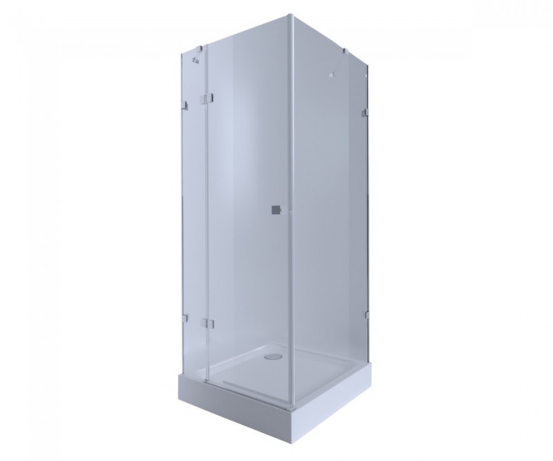 Кабінка з піддоном 90х90 см QTAP КОЗЕРІГ CAPCRM1099SC6UNIS309915 CAPCRM1099SC6UNIS309915