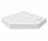 Кутовий піддон 90х90 см QTAP DIAMOND DIAMOND309912 DIAMOND309912