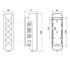 Диспенсер одинарный  DAVCOVAC DM350WP1:Чертеж 