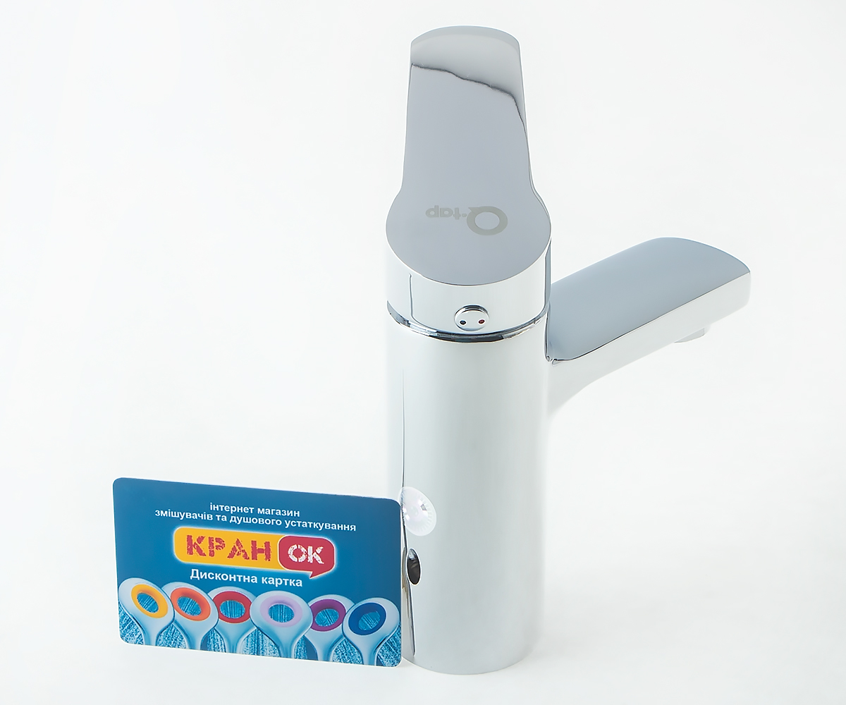 Смеситель для умывальника  ECO ECO-001 CRM:Фото 3