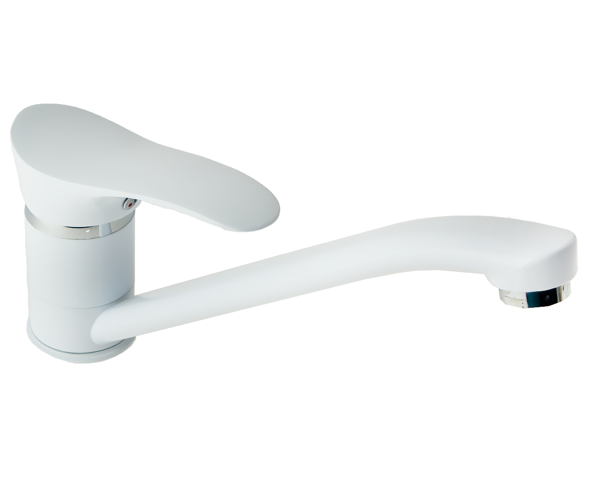 Одинважільний змішувач для кухні QTAP ERIS ERIS-002 WHI ERIS-002 WHI