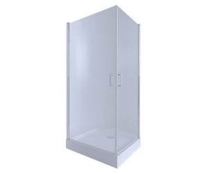 Кабінка з піддоном 100х80 см QTAP GEMINI GEMCRM1018RC6UNIR301815