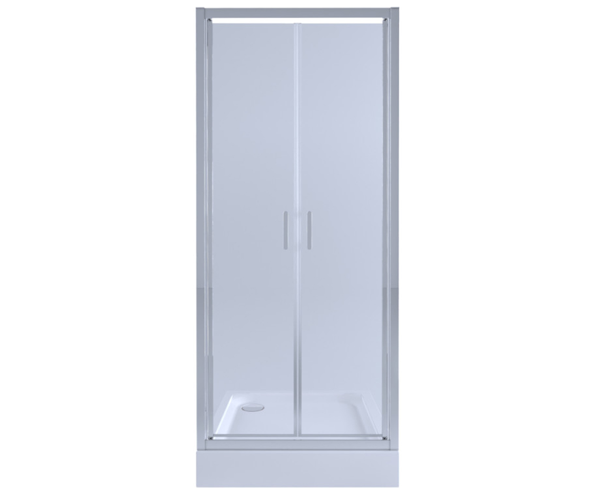 Душові двері з піддоном 90х205 см КТАП БЛИЗНЮКИ GEMCRM209C6UNIS309915 QTAP GEMINI GEMCRM209C6UNIS309915 GEMCRM209C6UNIS309915