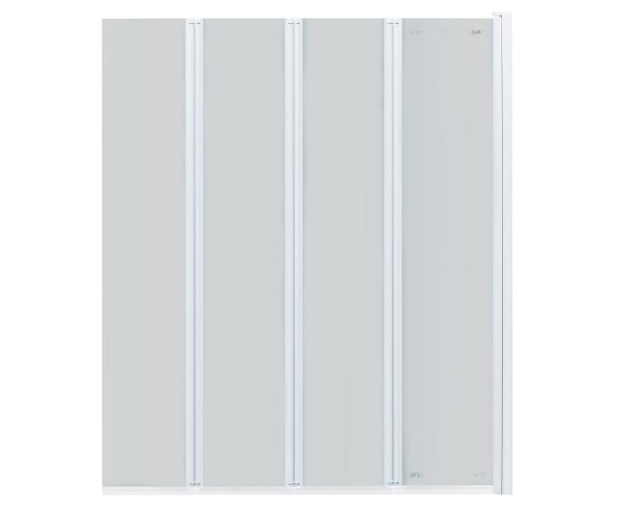 Ширма для ванни 110х140 см QTAP GEMINI GEMWHI401114RP6 GEMWHI401114RP6