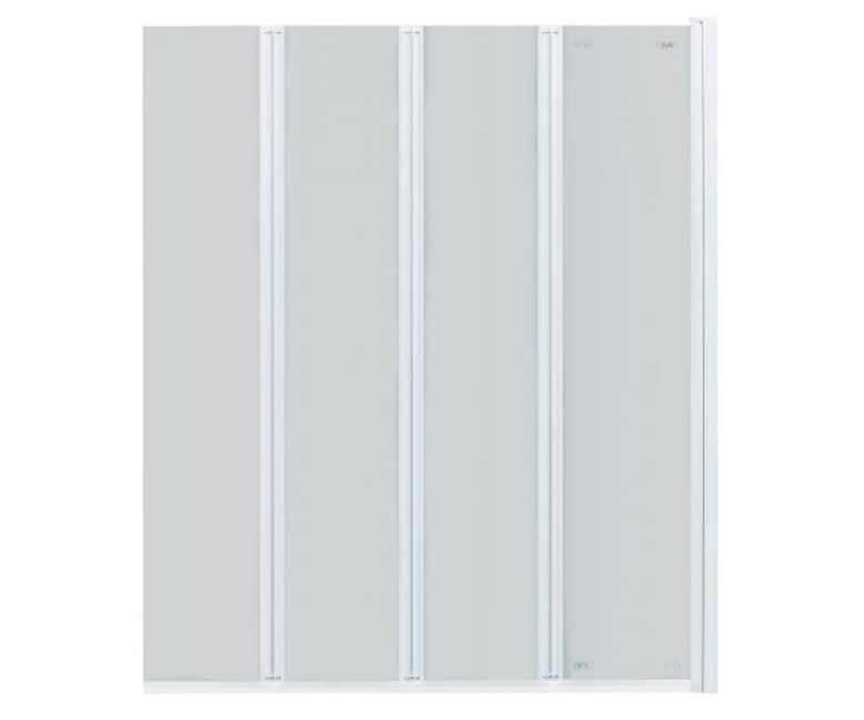 Ширма для ванни 110х140 см QTAP GEMINI GEMWHI401114RP6 GEMWHI401114RP6