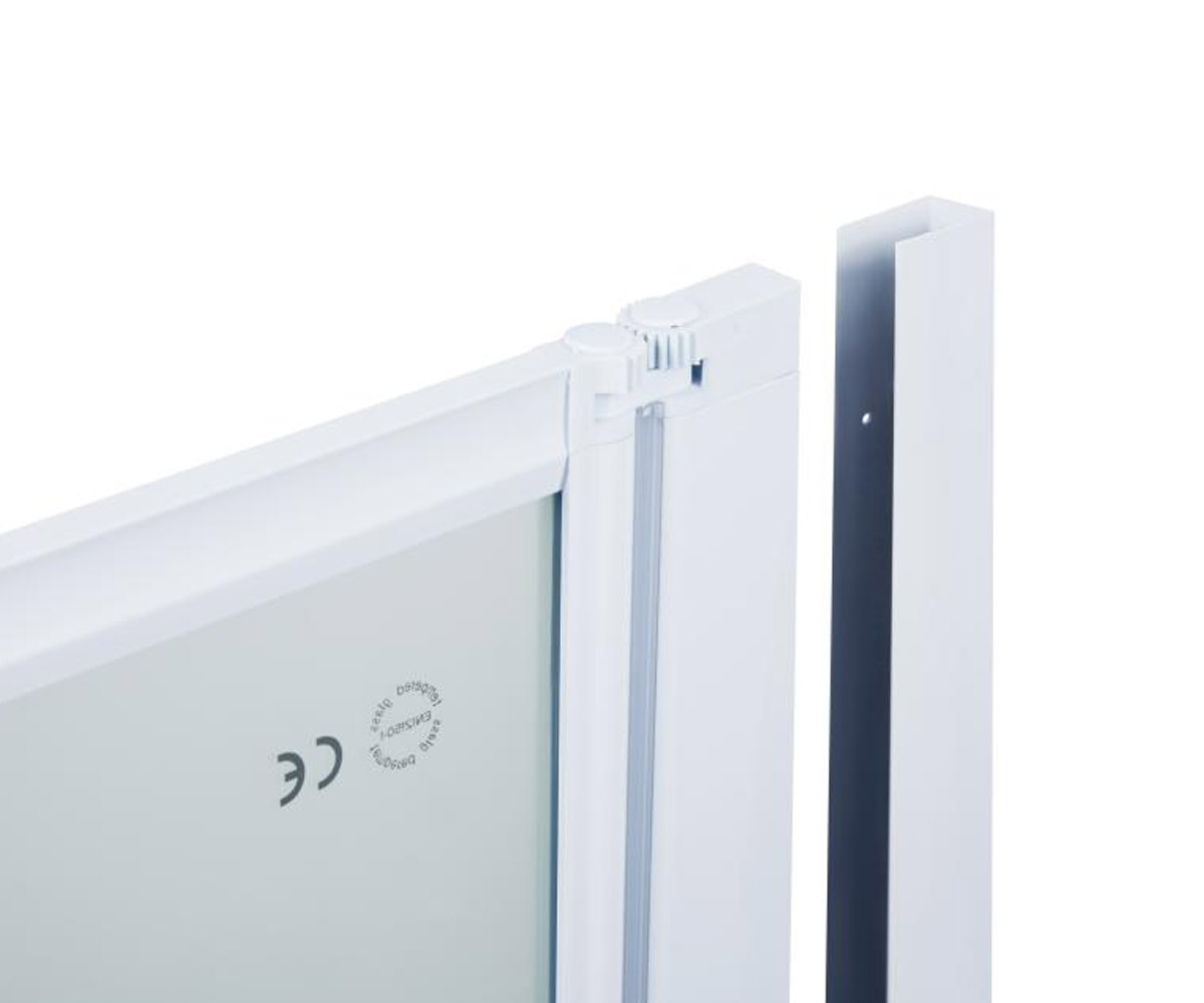 Ширма для ванны 100х140 см  GEMINI GEMWHI40114RP4:Фото 2