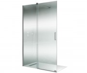 Душова перегородка 120х190 см QTAP WALK-IN GLIDE GLICRM2012C8