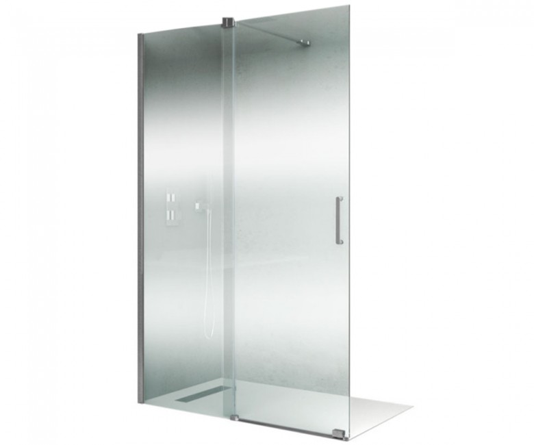 Душова перегородка 120х190 см QTAP WALK-IN GLIDE GLICRM2012C8 GLICRM2012C8