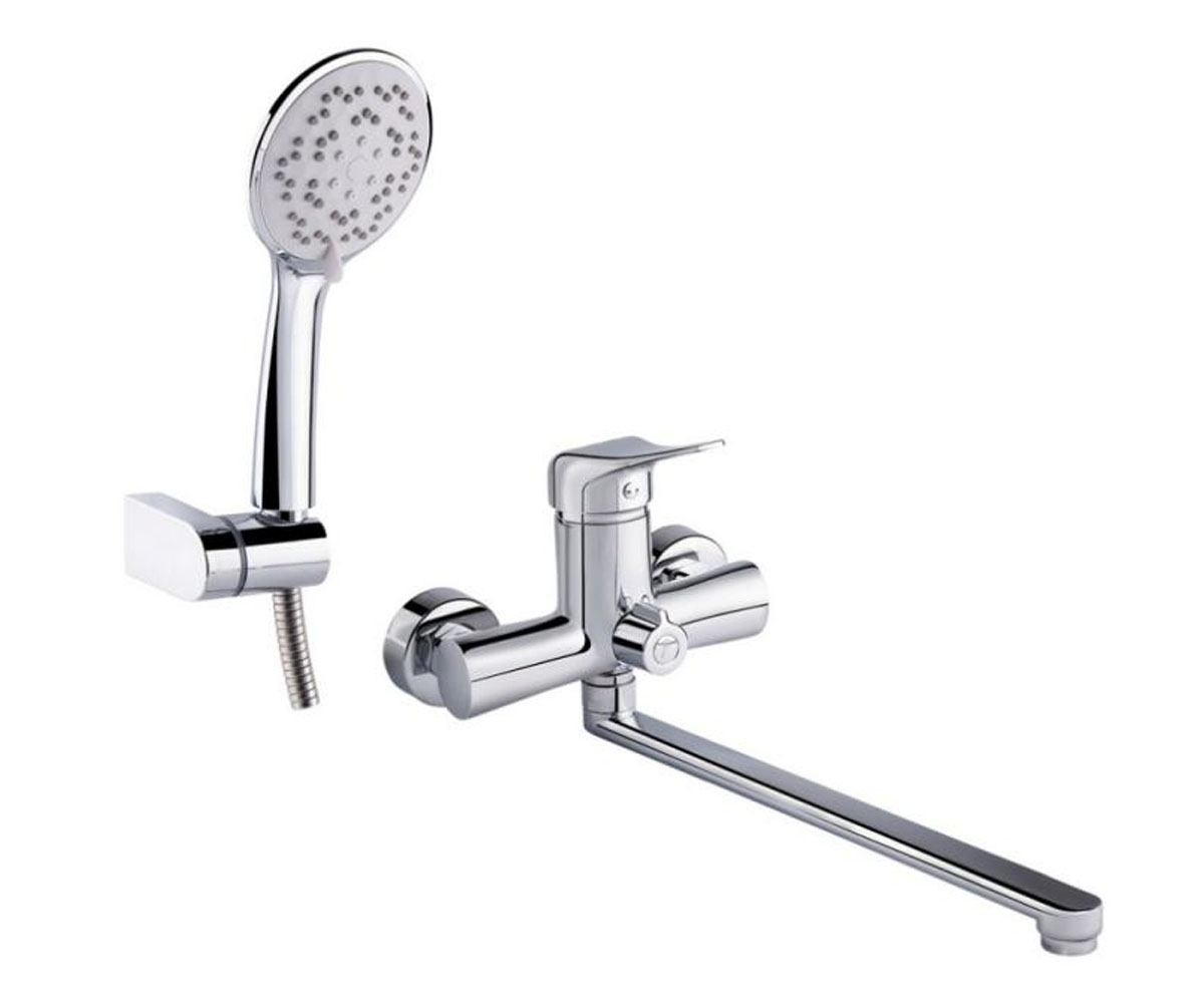 Смеситель для ванны QTAP INTEGRA INTEGRA-005NEW CRM INTEGRA-005NEW CRM