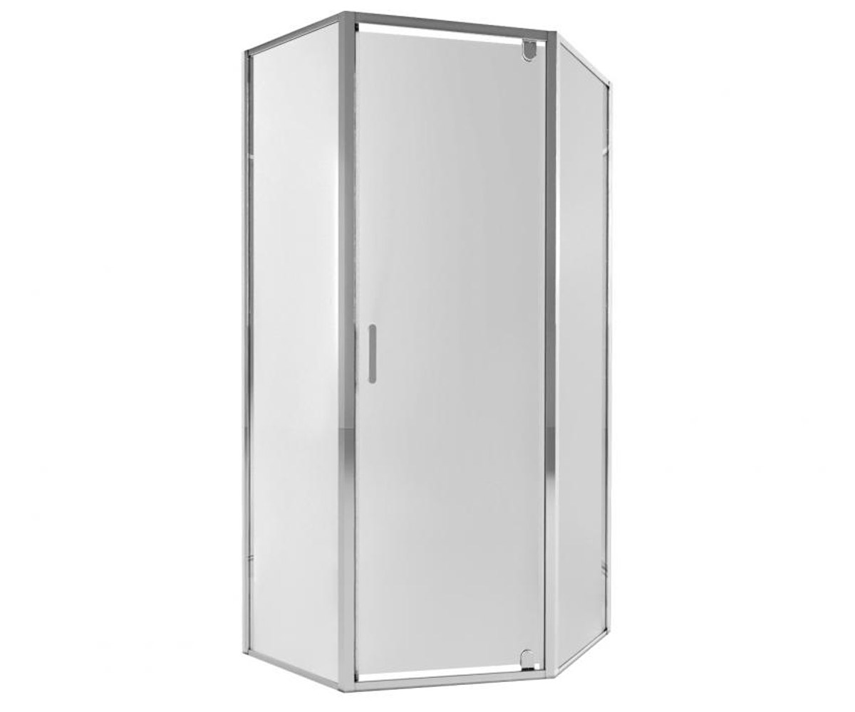 Пятикутна кабіна 90х90 см  QTAP LEO LEOCRM10995AC6 LEOCRM10995AC6