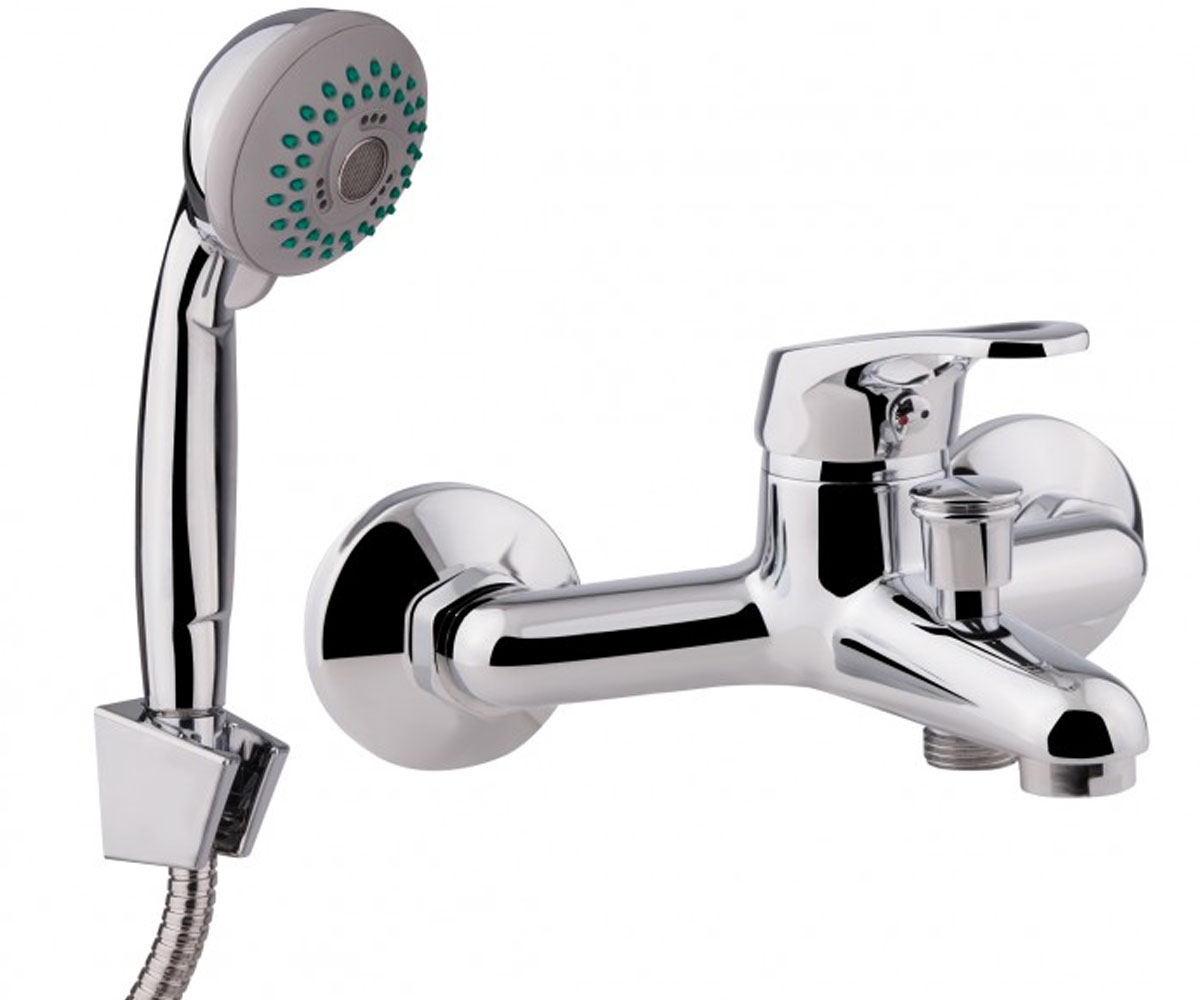 Змішувач для ванни QTAP LIGHT LIGHT-006-CRM LIGHT-006-CRM