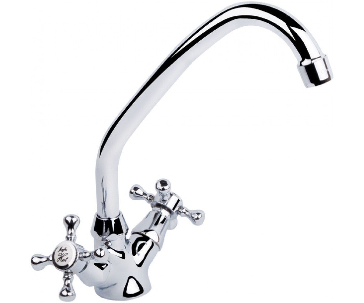 Змішувач для кухні QTAP MAYFAIR MAYFAIR-271 CRM KER MAYFAIR-271 CRM KER