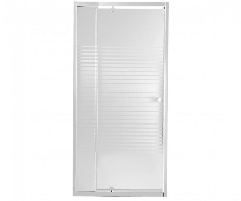 Распашная дверь в нишу 79-92x185 см QTAP PISCES PISWHI2089CP5 PISWHI2089CP5