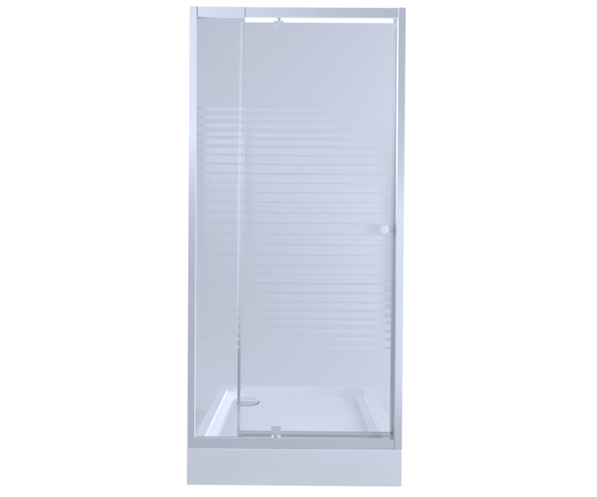 Орні двері з піддоном 79-92x200 см QTAP РИБИ PISWHI2089CP5UNIS309915 QTAP  PISWHI2089CP5UNIS309915 PISWHI2089CP5UNIS309915