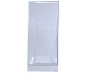 Орні двері з піддоном 79-92x200 см QTAP РИБИ PISWHI2089CP5UNIS309915 QTAP  PISWHI2089CP5UNIS309915