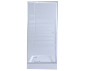 Орні двері з піддоном 79-92x200 см QTAP РИБИ PISWHI2089CP5UNIS309915 QTAP  PISWHI2089CP5UNIS309915