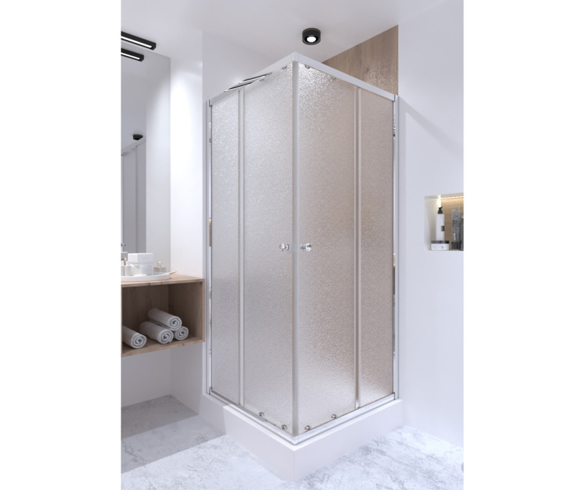 Квадратная кабина с поддоном 80х80 см  PRESTO PRECRM1088SP5UNIS308815:Фото 2