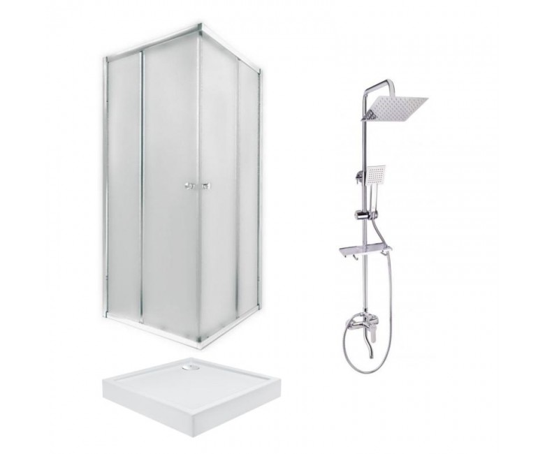 Душова кабіна з набором QTAP  PRECRM1099SP544844 PRECRM1099SP544844