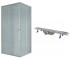 Кабіна з трапом 90х90 см Q-TAP PRECRM1099SP5 QTDRYFA304600 QTAP PRESTO PRECRM1099SP5+QTDRYFA304600 PRECRM1099SP5+QTDRYFA304600