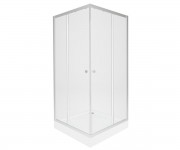 Квадратна кабінка 80х80 см QTAP PRESTO NEW PRENEWCRM1088SC5SET